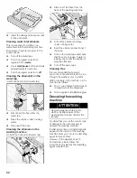 Предварительный просмотр 22 страницы Siemens ultraSense WFXD5202UC Operating, Care And Installation Instructions Manual