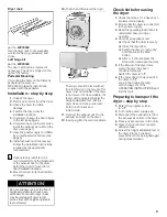 Предварительный просмотр 9 страницы Siemens ultraSense WTXD5322US Operating, Care And Installation Instructions Manual