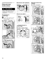 Предварительный просмотр 36 страницы Siemens ultraSense WTXD5521UC Operating, Care And Installation Instructions Manual