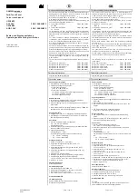 Siemens UP 588/135 Operating And Mounting Instructions preview