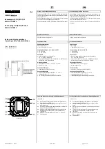 Siemens UP117/12 Operating And Mounting Instructions preview