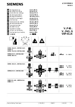 Siemens V P45 Series Mounting Instructions preview