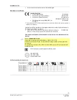 Preview for 3 page of Siemens VALVEGYR LDU11.323A17 User Manual