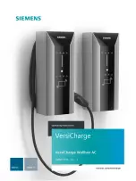 Siemens VersiCharge Operating Instructions Manual preview