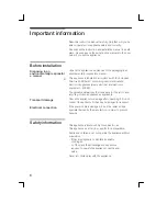 Preview for 6 page of Siemens VIVA VVH32C11.0 Instruction Manual