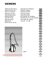 Preview for 1 page of Siemens VS 07G2212 Instructions For Use Manual