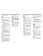 Preview for 23 page of Siemens VS08G188 Instructions For Use Manual