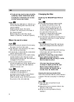 Preview for 16 page of Siemens VS08G2090 Instructions For Use Manual