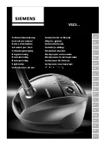 Siemens VSZ3 Series Instruction Manual preview