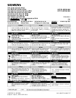 Preview for 1 page of Siemens VT630 Quick Start Manual