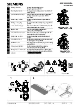 Предварительный просмотр 1 страницы Siemens VWPG51 Q Series Mounting Instructions