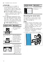 Preview for 14 page of Siemens WA14LPH0GC User Manual And Installation Instructions