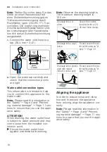 Preview for 16 page of Siemens WA14LPH0GC User Manual And Installation Instructions