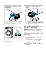 Preview for 17 page of Siemens WA14LPH0GC User Manual And Installation Instructions