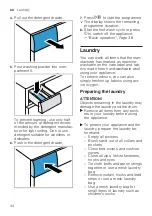 Preview for 34 page of Siemens WA14LPH0GC User Manual And Installation Instructions