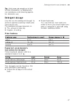 Preview for 37 page of Siemens WA14LPH0GC User Manual And Installation Instructions