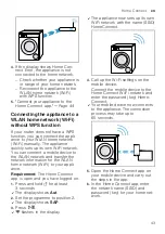 Preview for 43 page of Siemens WA14LPH0GC User Manual And Installation Instructions