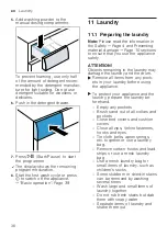 Предварительный просмотр 36 страницы Siemens WA14LQHVZA User Manual And Installation Instructions