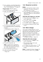 Предварительный просмотр 43 страницы Siemens WA14LQHVZA User Manual And Installation Instructions