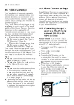 Предварительный просмотр 44 страницы Siemens WA14LQHVZA User Manual And Installation Instructions