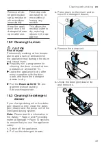 Предварительный просмотр 49 страницы Siemens WA14LQHVZA User Manual And Installation Instructions