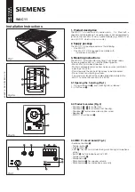 Siemens WAC 11 Installation Instructions предпросмотр