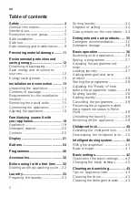 Preview for 2 page of Siemens WAU28S42ES User Manual And Assembly Instructions