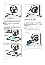 Preview for 46 page of Siemens WAU28S42ES User Manual And Assembly Instructions