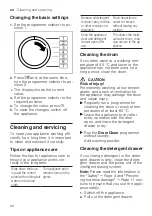 Предварительный просмотр 44 страницы Siemens WAU28SS9DN User Manual And Assembly Instructions