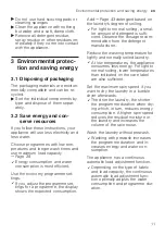 Preview for 11 page of Siemens WAX28EH1GB User Manual And Installation Instructions