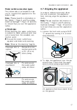 Preview for 17 page of Siemens WAX28EH1GB User Manual And Installation Instructions