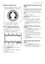 Preview for 41 page of Siemens WAX32GH1GB User Manual And Installation Instructions