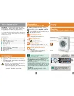 Preview for 3 page of Siemens WD14H420EU Operating Instructions Manual