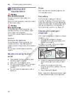 Preview for 28 page of Siemens WD14H421GB Instruction Manual And Installation Instructions