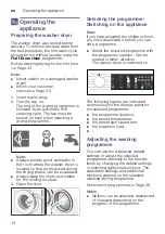 Предварительный просмотр 14 страницы Siemens WD14H490AU Instruction Manual And Installation Instructions