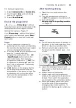 Предварительный просмотр 19 страницы Siemens WD14H490AU Instruction Manual And Installation Instructions