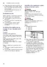 Предварительный просмотр 38 страницы Siemens WD14H490AU Instruction Manual And Installation Instructions