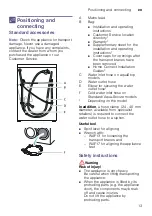 Предварительный просмотр 13 страницы Siemens WD14U561TR User Manual And Installation Instructions