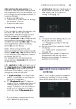 Предварительный просмотр 35 страницы Siemens WD14U561TR User Manual And Installation Instructions