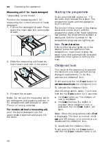 Предварительный просмотр 40 страницы Siemens WD14U561TR User Manual And Installation Instructions