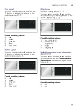 Предварительный просмотр 43 страницы Siemens WD14U561TR User Manual And Installation Instructions