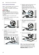 Предварительный просмотр 46 страницы Siemens WD14U561TR User Manual And Installation Instructions