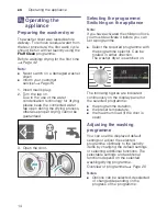 Предварительный просмотр 14 страницы Siemens WD15G421GB Instruction Manual And Installation Instructions