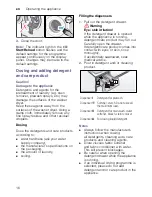 Предварительный просмотр 16 страницы Siemens WD15G421GB Instruction Manual And Installation Instructions