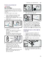 Предварительный просмотр 29 страницы Siemens WD15G421GB Instruction Manual And Installation Instructions