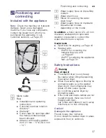 Предварительный просмотр 37 страницы Siemens WD15G421GB Instruction Manual And Installation Instructions