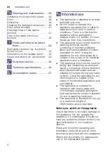 Preview for 4 page of Siemens WD15G422GB Instruction Manual And Installation Instructions