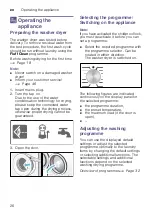 Preview for 26 page of Siemens WD15G422GB Instruction Manual And Installation Instructions