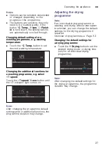 Preview for 27 page of Siemens WD15G422GB Instruction Manual And Installation Instructions