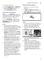 Preview for 31 page of Siemens WD15G422GB Instruction Manual And Installation Instructions